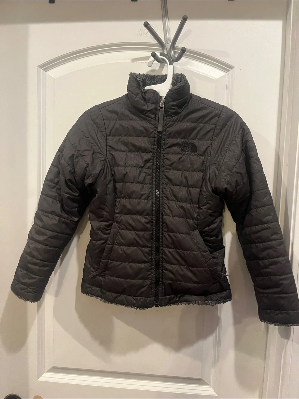 The North Face Girl’s Quilted Insulated Jacket Reversible